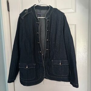 Baccini Jean Jacket 2X, Perfect condition